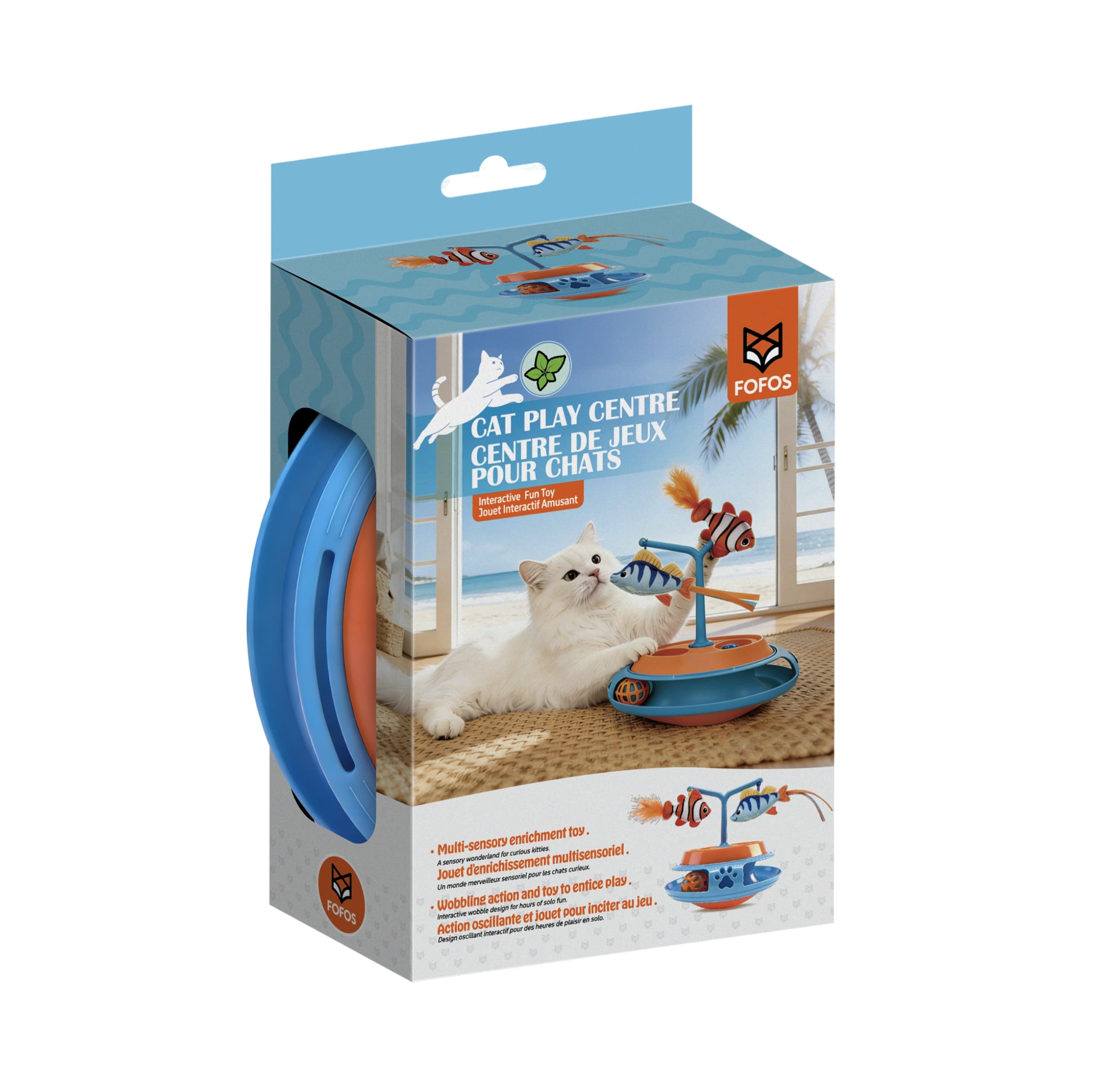 FOFOS Interactive Cat toy play centre - Image 1