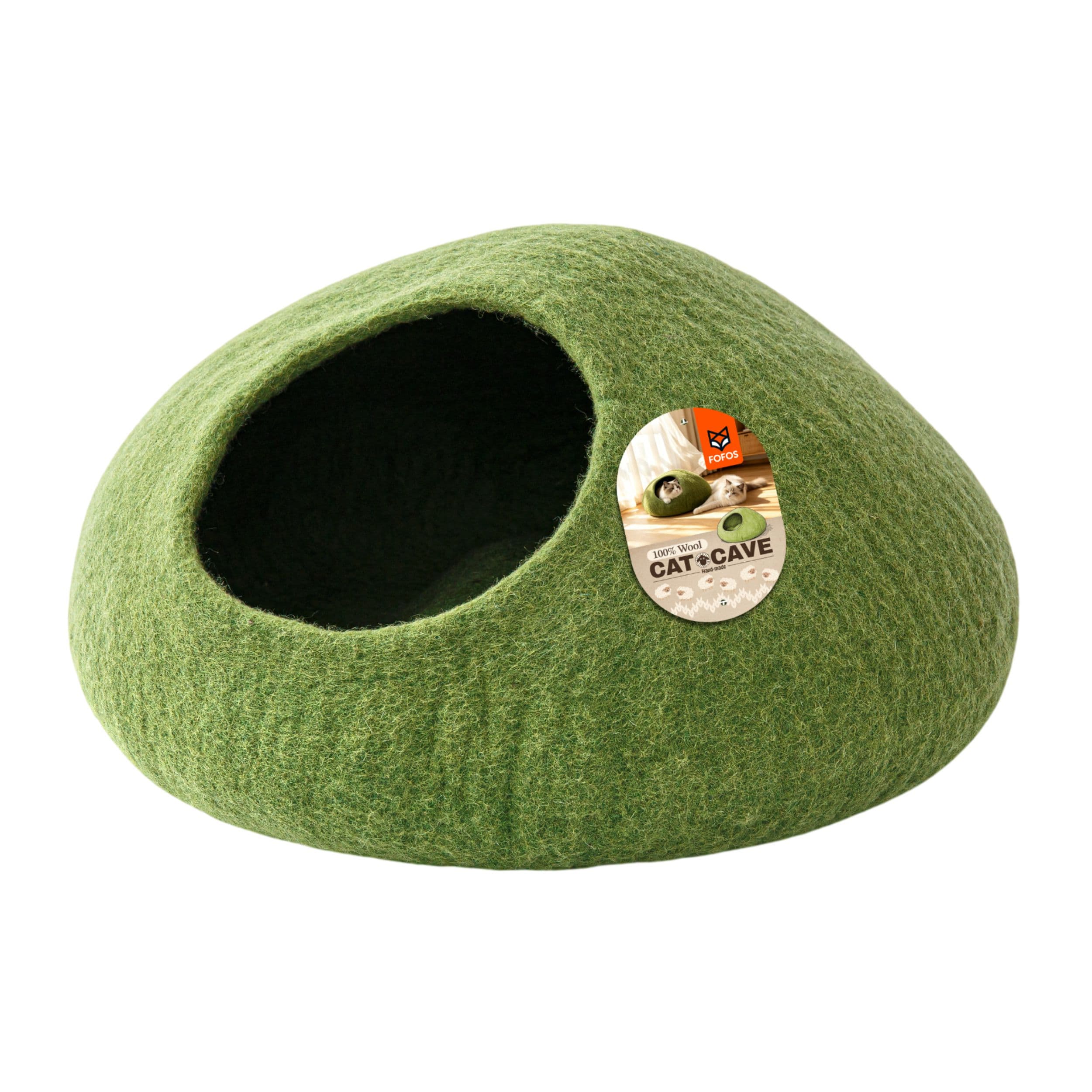 FOFOS Cat Cave Green - Image 1